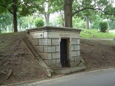 James Ritty's Tomb in Woodlands Cemetery - Dayton